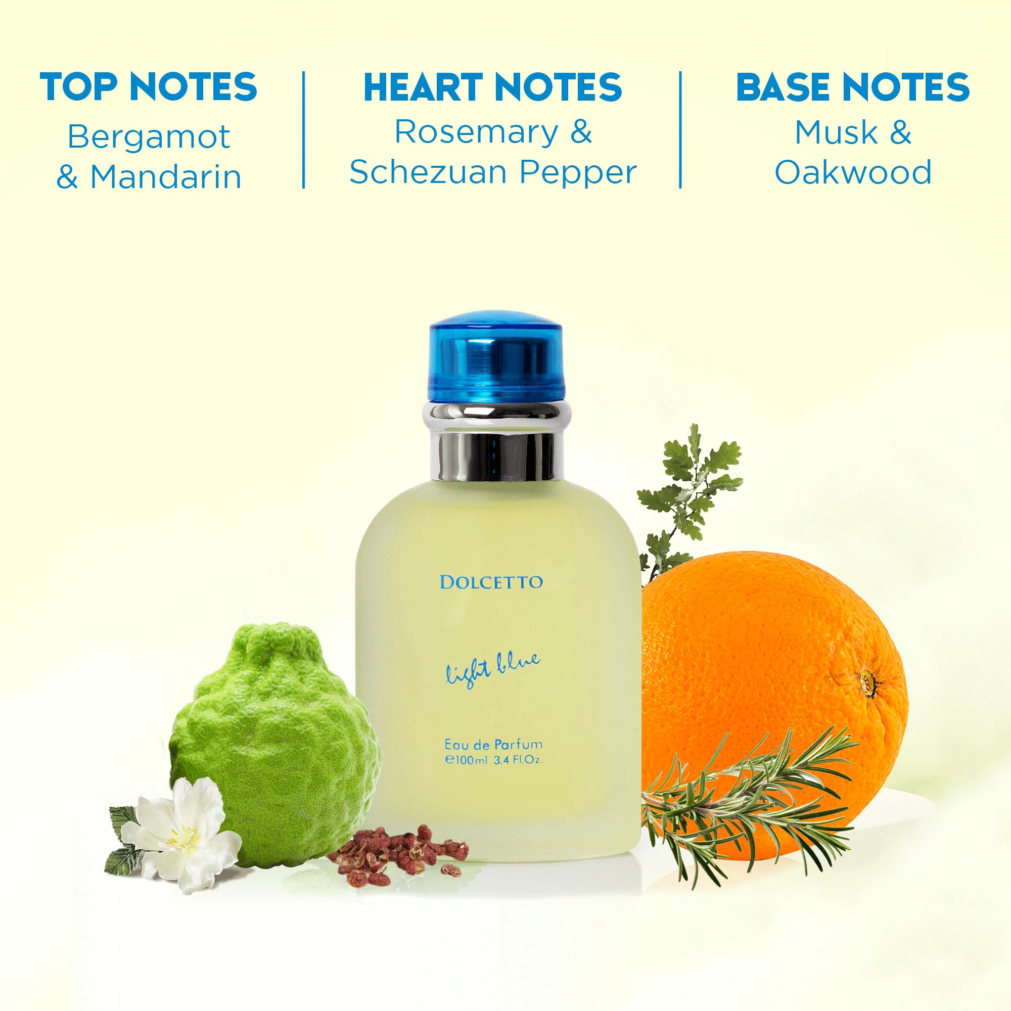 NovoGlow 100ml bottle next to common items showing true size