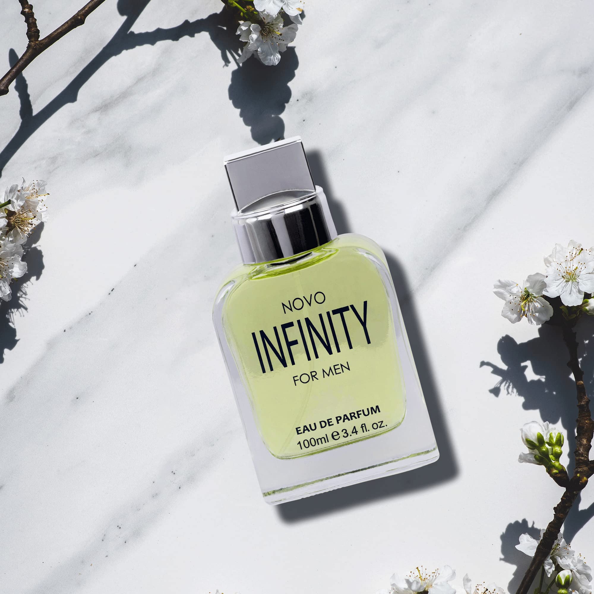 NovoGlow citrus and herbs visual referencing scent notes and fresh benefit