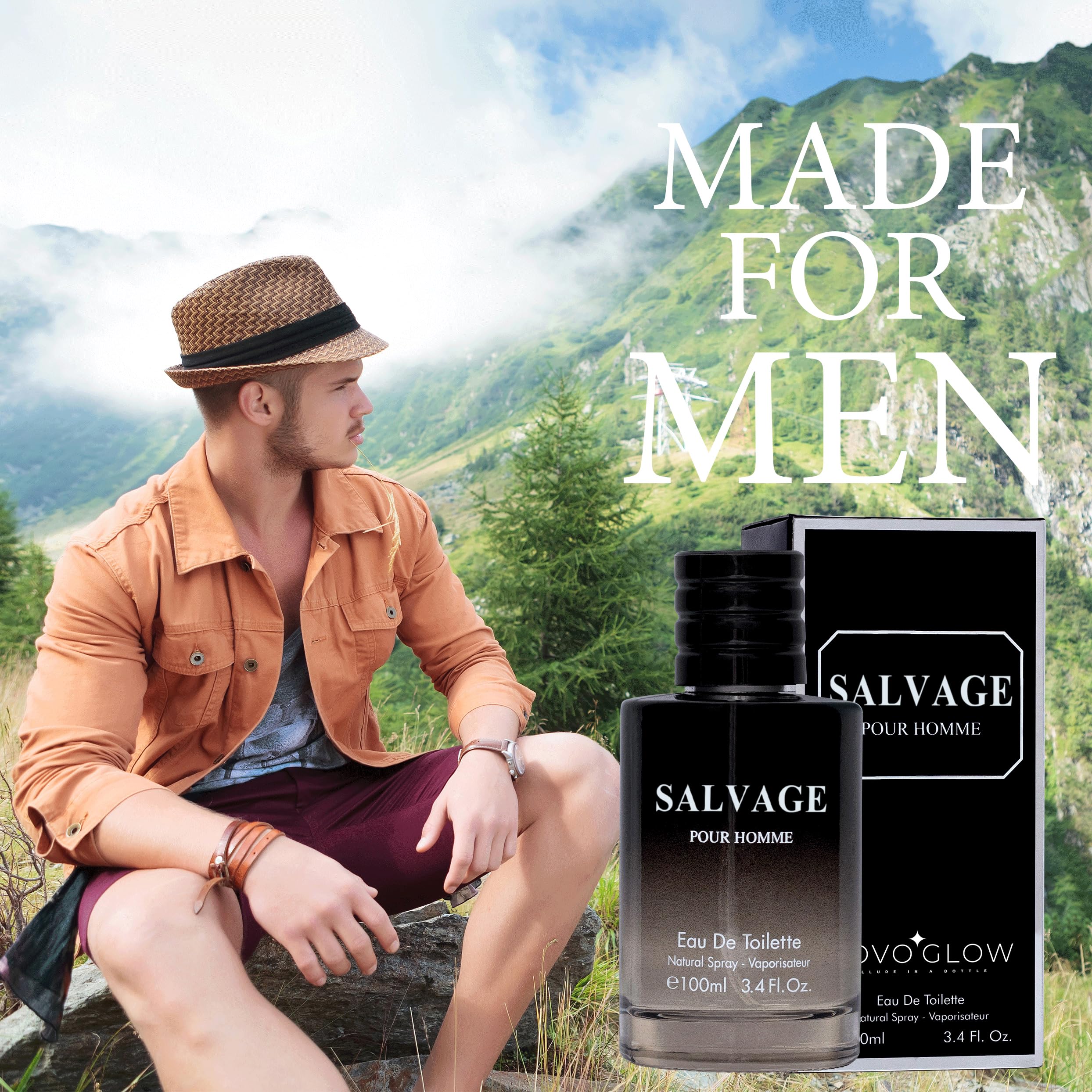 NovoGlow Salvage in gift box presenting a polished present-ready option