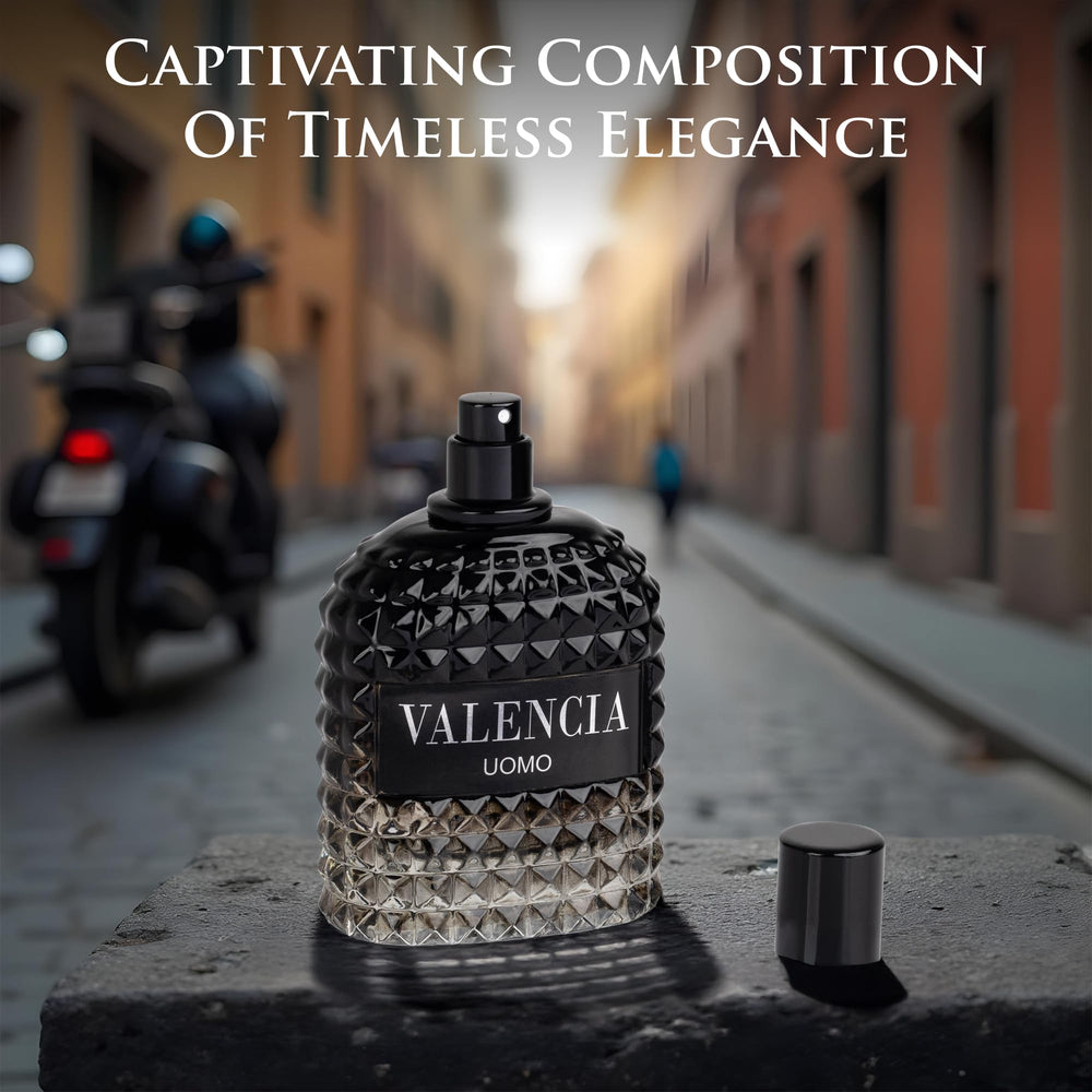 NovoGlow bottle in evening setting conveying versatile, date-night appeal