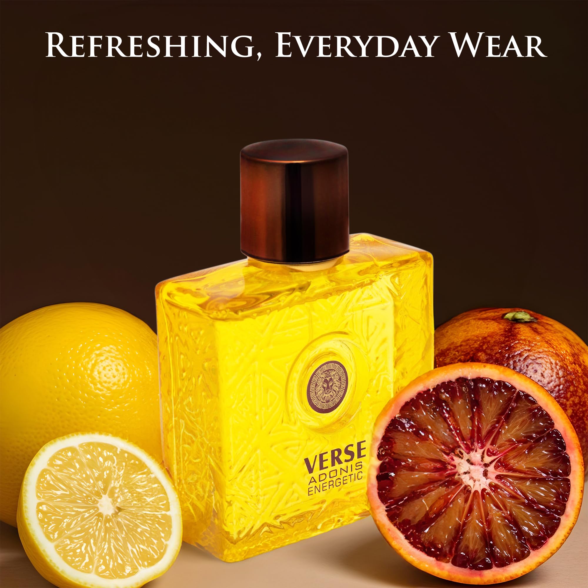 NovoGlow label close-up showing fragrance name and ingredient highlights