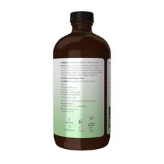 NOW castor oil pouring from bottle closeup illustrating smooth pourability