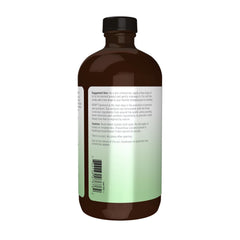 NOW castor oil texture on skin demonstrating quick absorption and softness