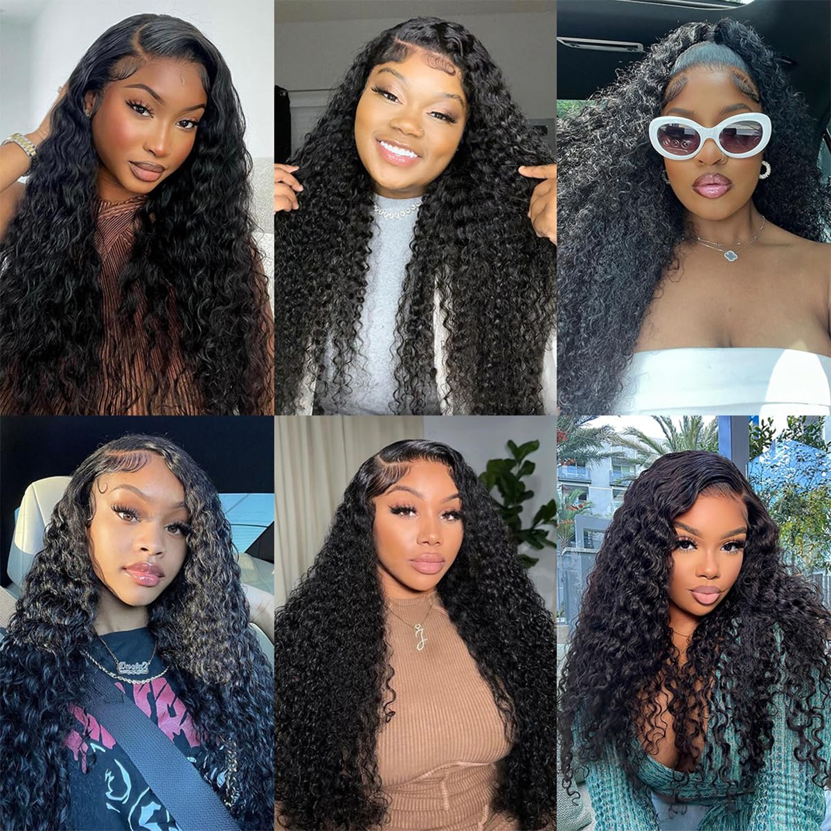 Noxlouis packaged wig and care card illustrating clean delivery and easy maintenance