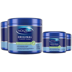 Noxzema 12 oz jar front view showing classic label and reliable cleanser