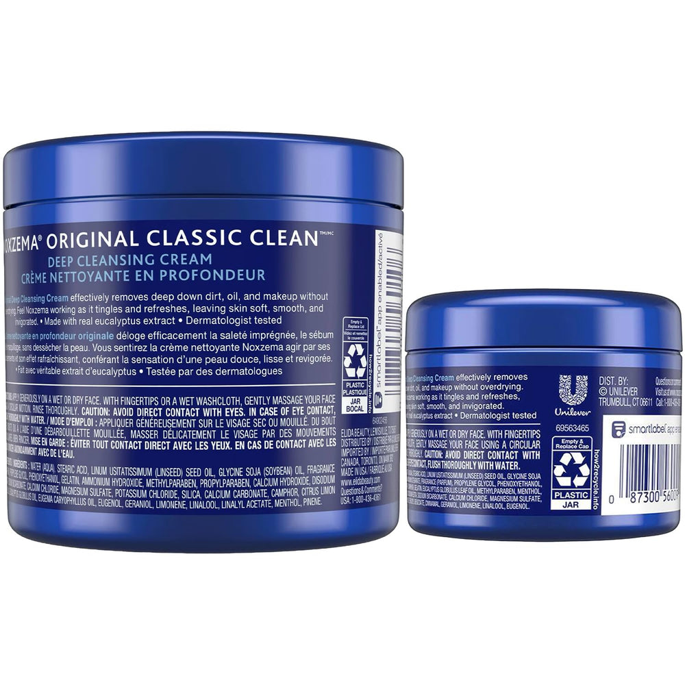 Noxzema 2 oz travel jar compact size for convenient portability
