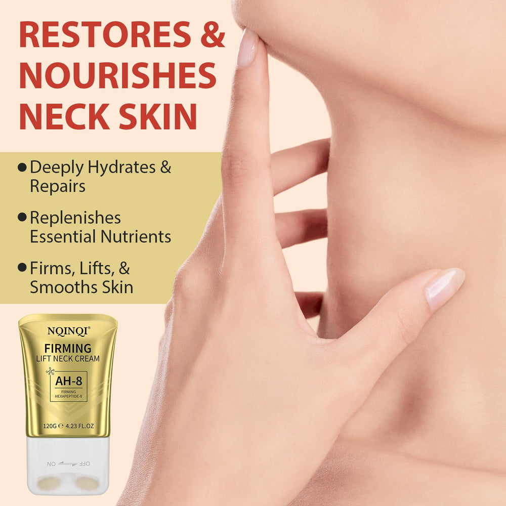 NQINQI small pea-sized cream on fingertip for recommended dosage