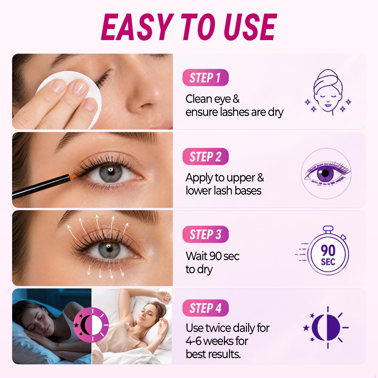 Nshcne brow application shot showing targeted grooming and natural fill