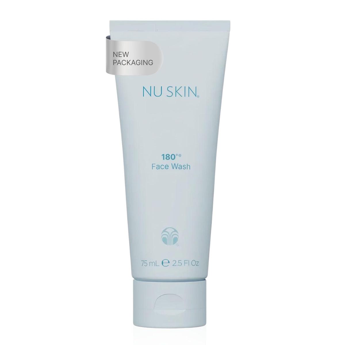 Nu Skin 180° front packaging showing product and benefits