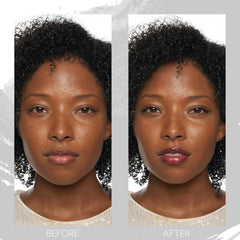 Nu Skin before and after lashes demonstrating length and volume benefit