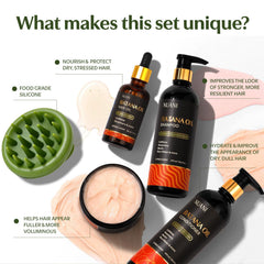 Nuani batana lightweight hair oil bottle for added shine and smoothness