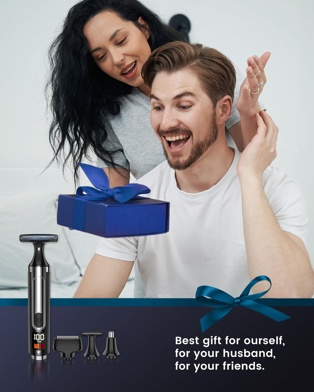 NUBACK on bathroom counter styled for travel-ready grooming convenience