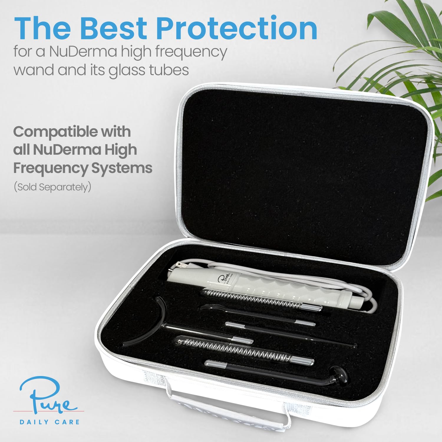 Pure Daily Care NuDerma open interior layout organizing wands efficiently