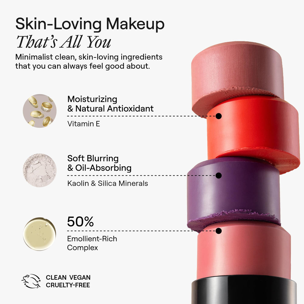 Nudestix swatch on arm showing buildable color and even finish