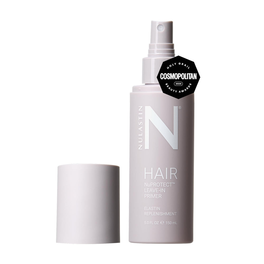 NULASTIN NuProtect front bottle view showing label and size for clear product ID and trust