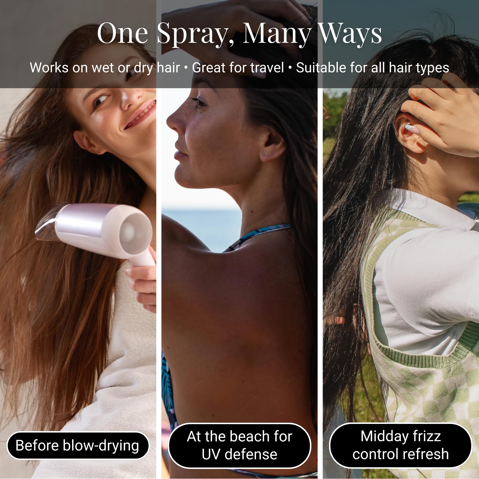 Number 4 next to natural ingredient bottle highlighting nourishing, protective benefits