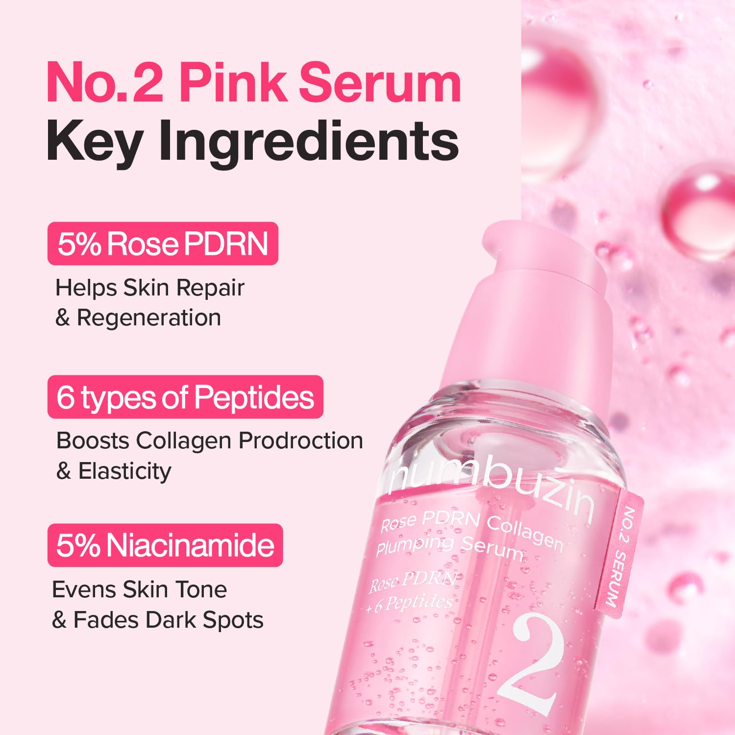 numbuzin 30ml bottle next to ruler showing compact travel-friendly size