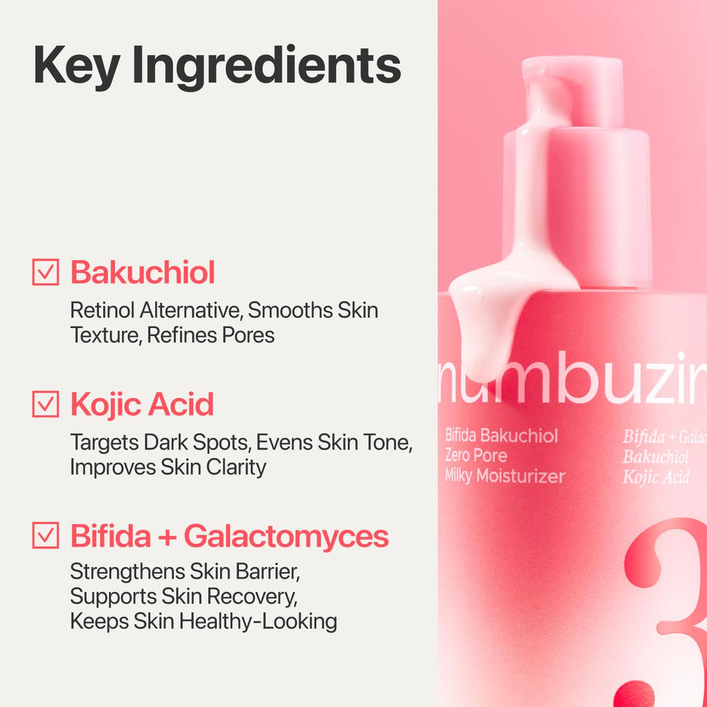 numbuzin applied in morning routine next to mirror for layering benefit