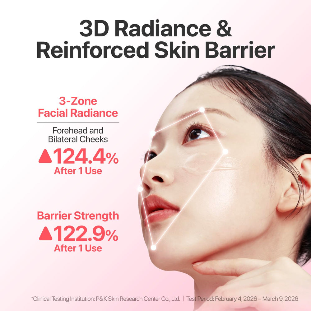 numbuzin applied on skin showing hydration and fast absorption