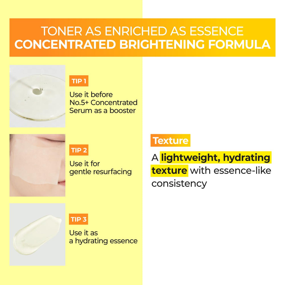 numbuzin ingredient callout with glutathione and vitamin C visuals for brightening intent