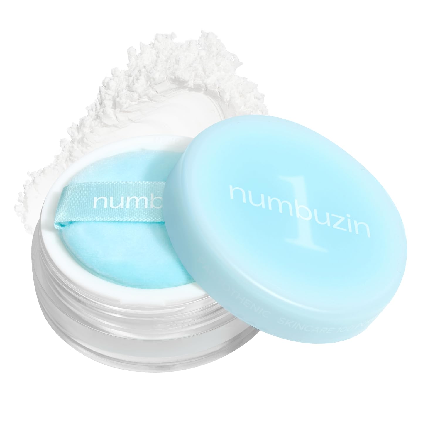 numbuzin front packaging showing compact jar and matte finish benefit