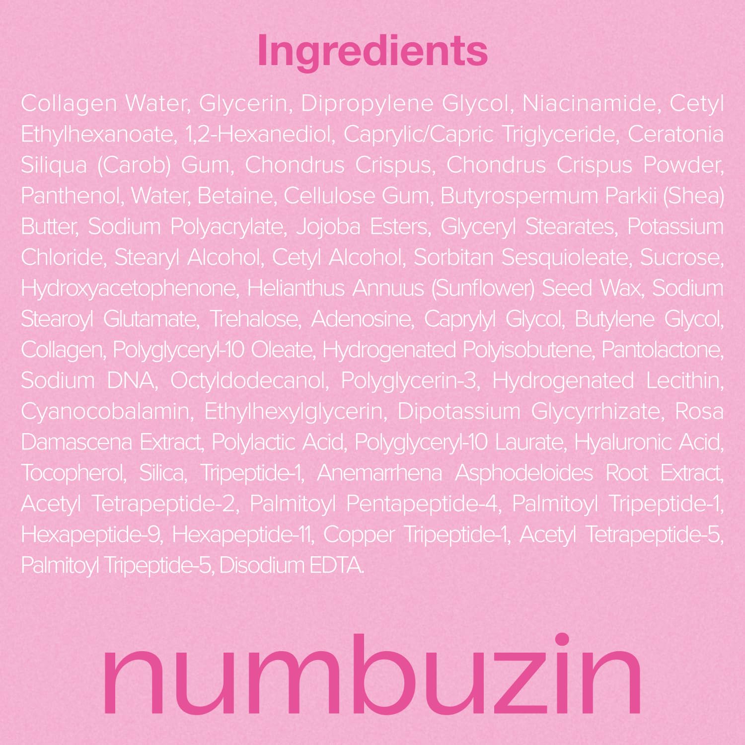 numbuzin boxed set display convenient four-piece supply benefit