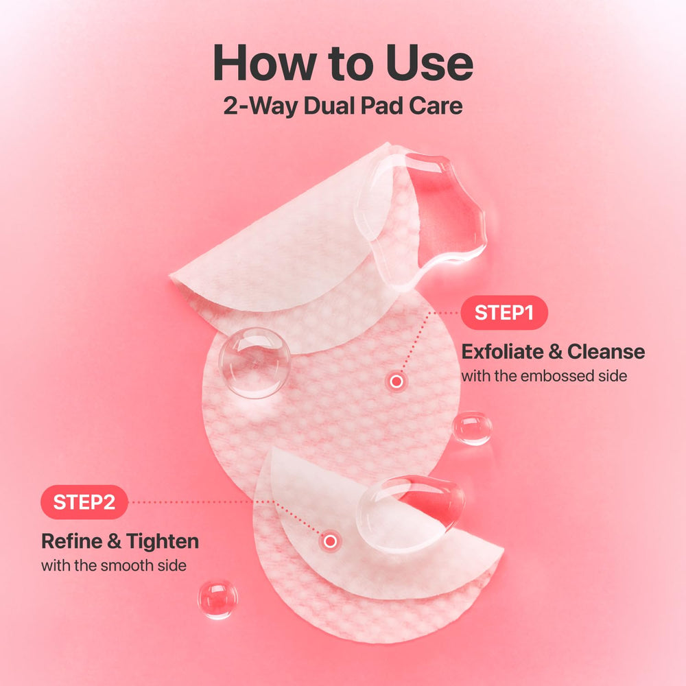 numbuzin pad being used on nose to reduce blackheads