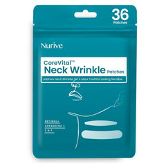 NURIVE front packaging showing 60ct medium patches and benefits