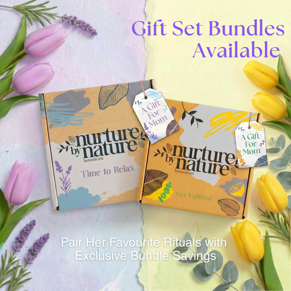 Nurture by Nature bathtub lifestyle scene, helps unwind at home