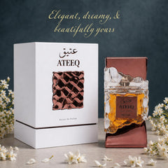Nusuk Ateeq packaging and box highlighting luxury presentation benefit