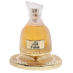 Nusuk Falak front bottle showing elegant glass and warm tone