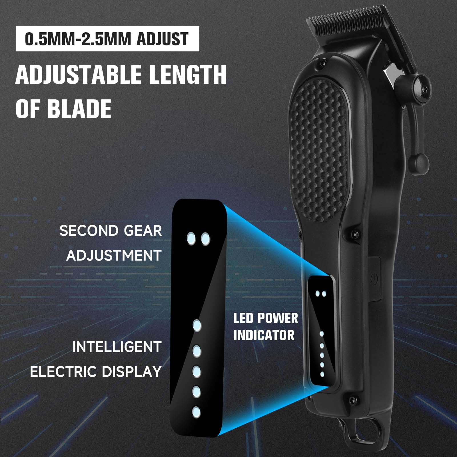 NUTCORE ergonomic anti-slip handle held in hand for comfortable extended trimming