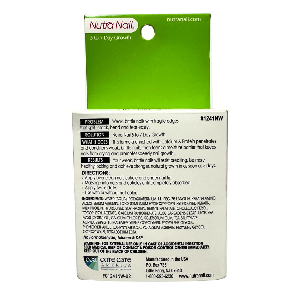 Nutra Nail in a hand-care setting showing daily treatment routine