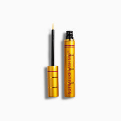 NutraLuxe Lash MD front packaging showing compact vial and benefits