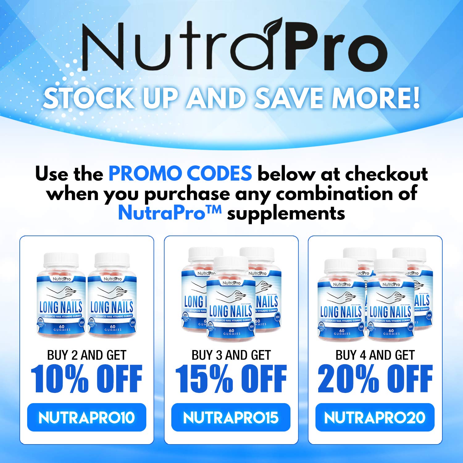NutraPro bottle on vanity scene suggesting daily routine support and convenience
