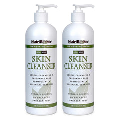 NutriBiotic 16 oz bottle beside common items to show size and value