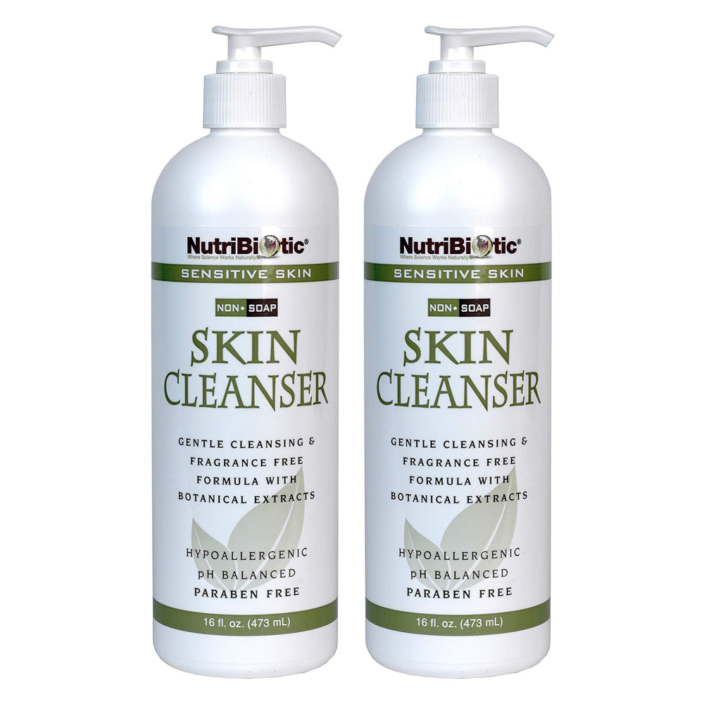 NutriBiotic twin pack front label showing fragrance-free benefit