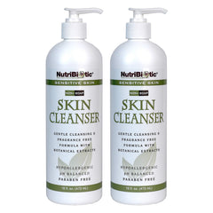 NutriBiotic twin pack front label showing fragrance-free benefit