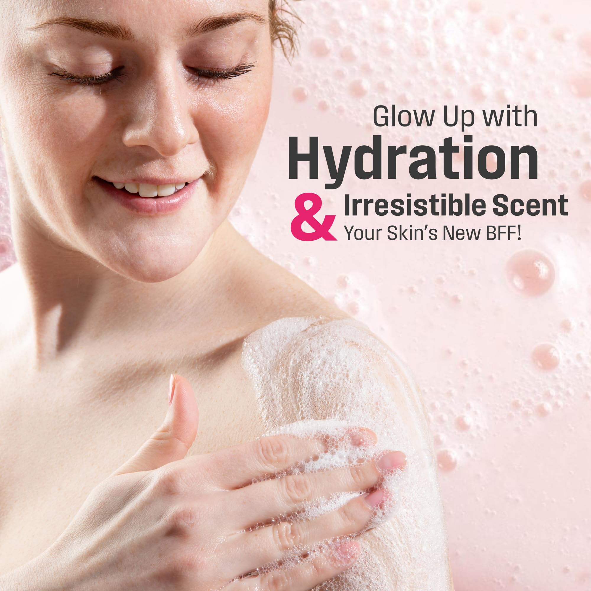 Nutrius creamy foam texture close-up demonstrating softening benefit
