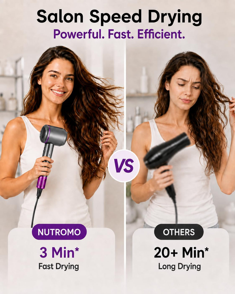 NUTROMO removable filter detail showing easy cleaning for steady airflow benefit