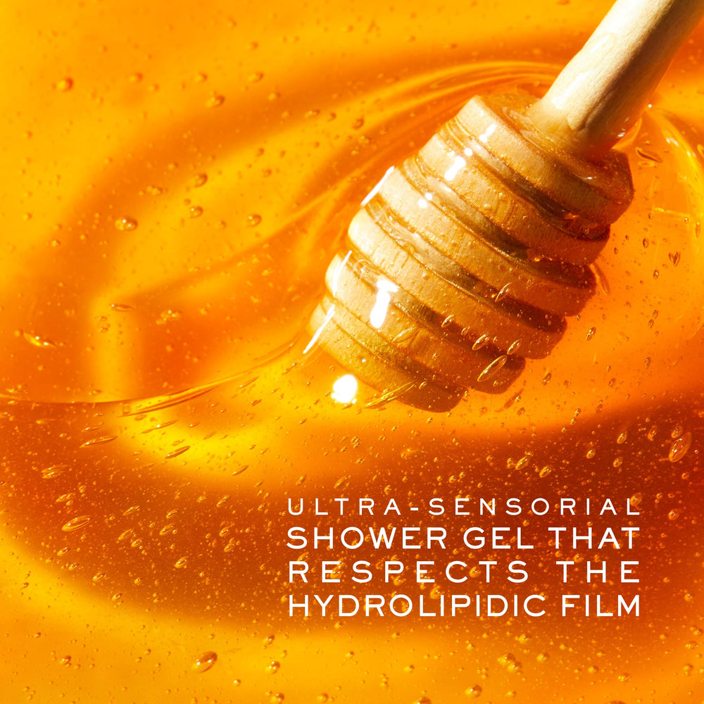 NUXE honey and sunflower ingredient display highlighting natural-origin hydration benefits