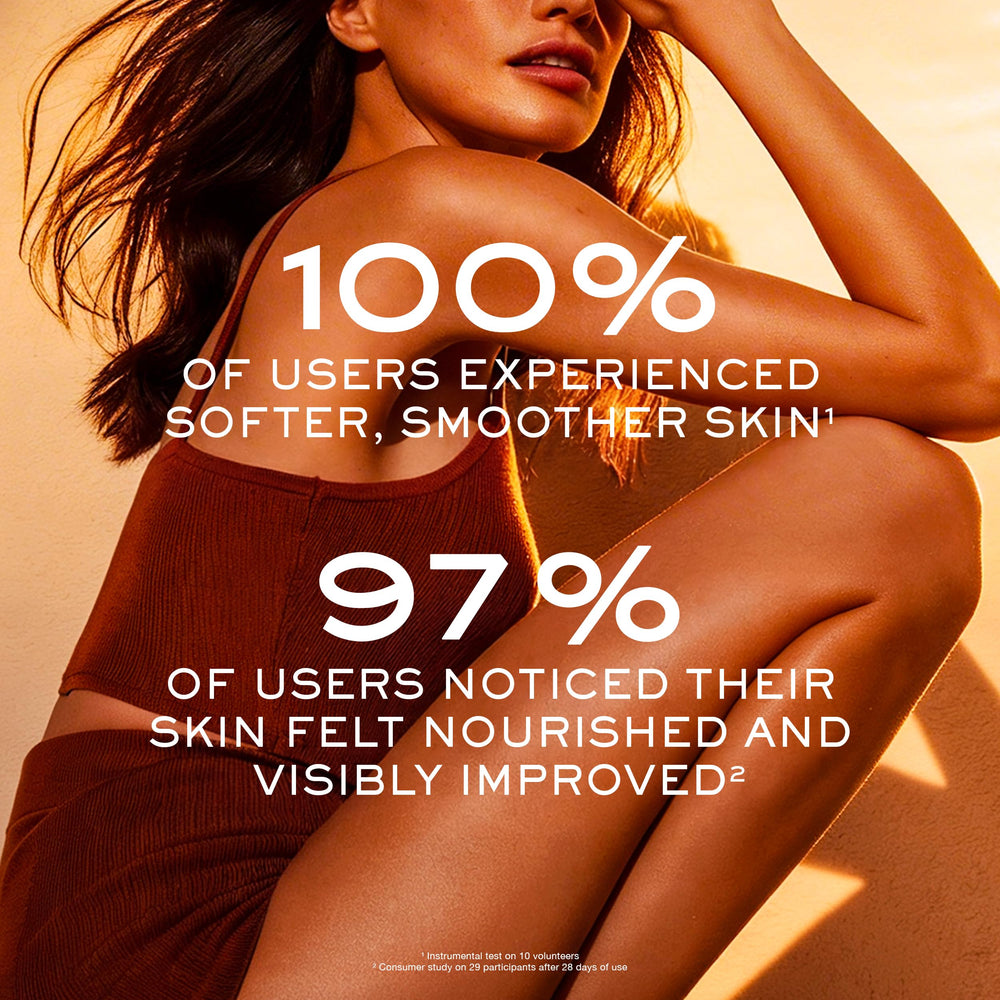 NUXE oil texture pooled to demonstrate rich non-greasy finish