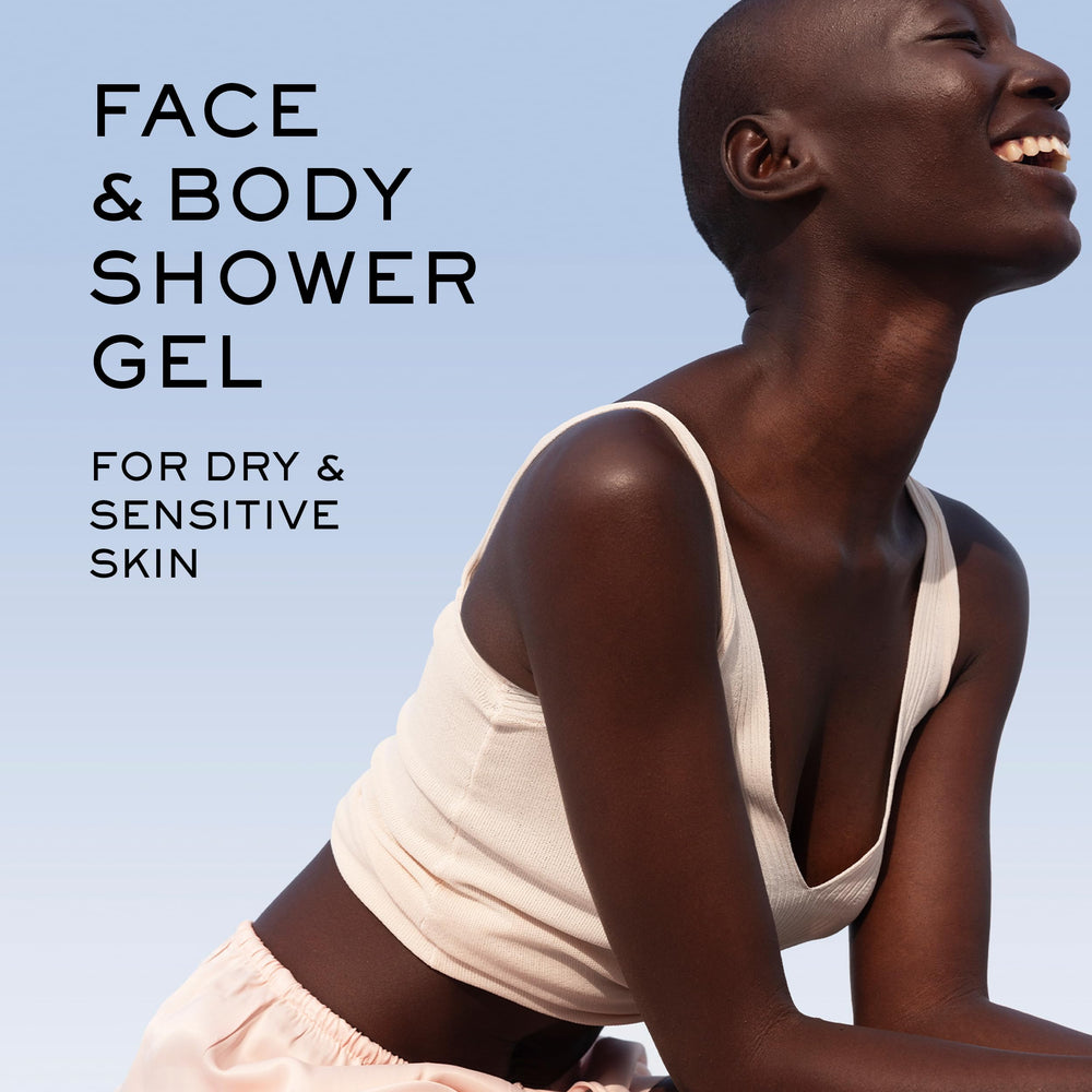NUXE pump dispensing the honey-colored gel for easy, mess-free application benefit