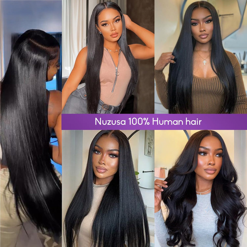 Nuzusa flat-lay storage and care items to extend extension lifespan