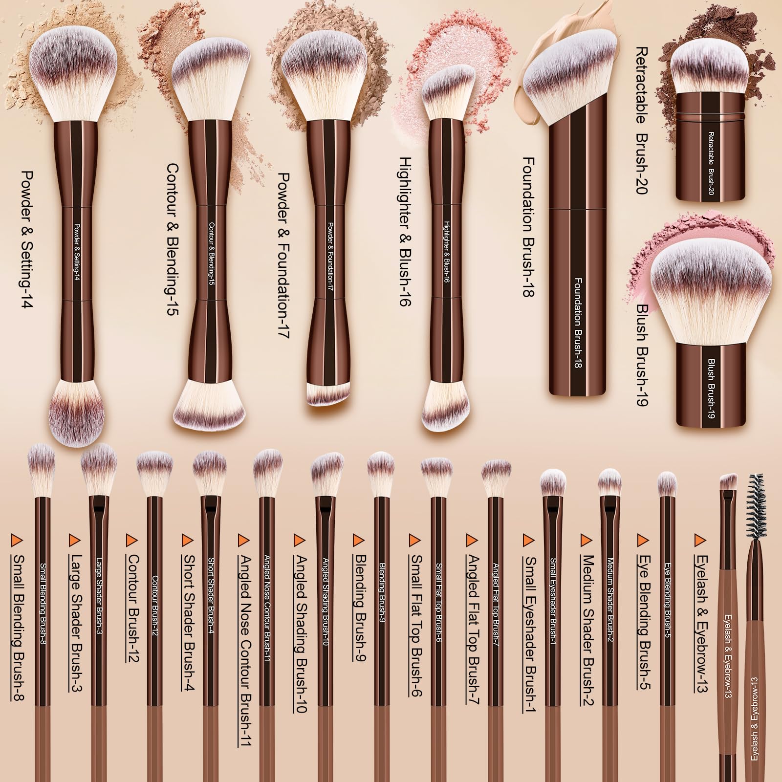 nxppyy close-up of soft synthetic bristles highlighting texture and gentle feel on skin