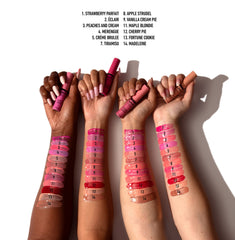 NYX PROFESSIONAL MAKEUP Angel Food Cake swatch on arm showing sheer neutral payoff benefit