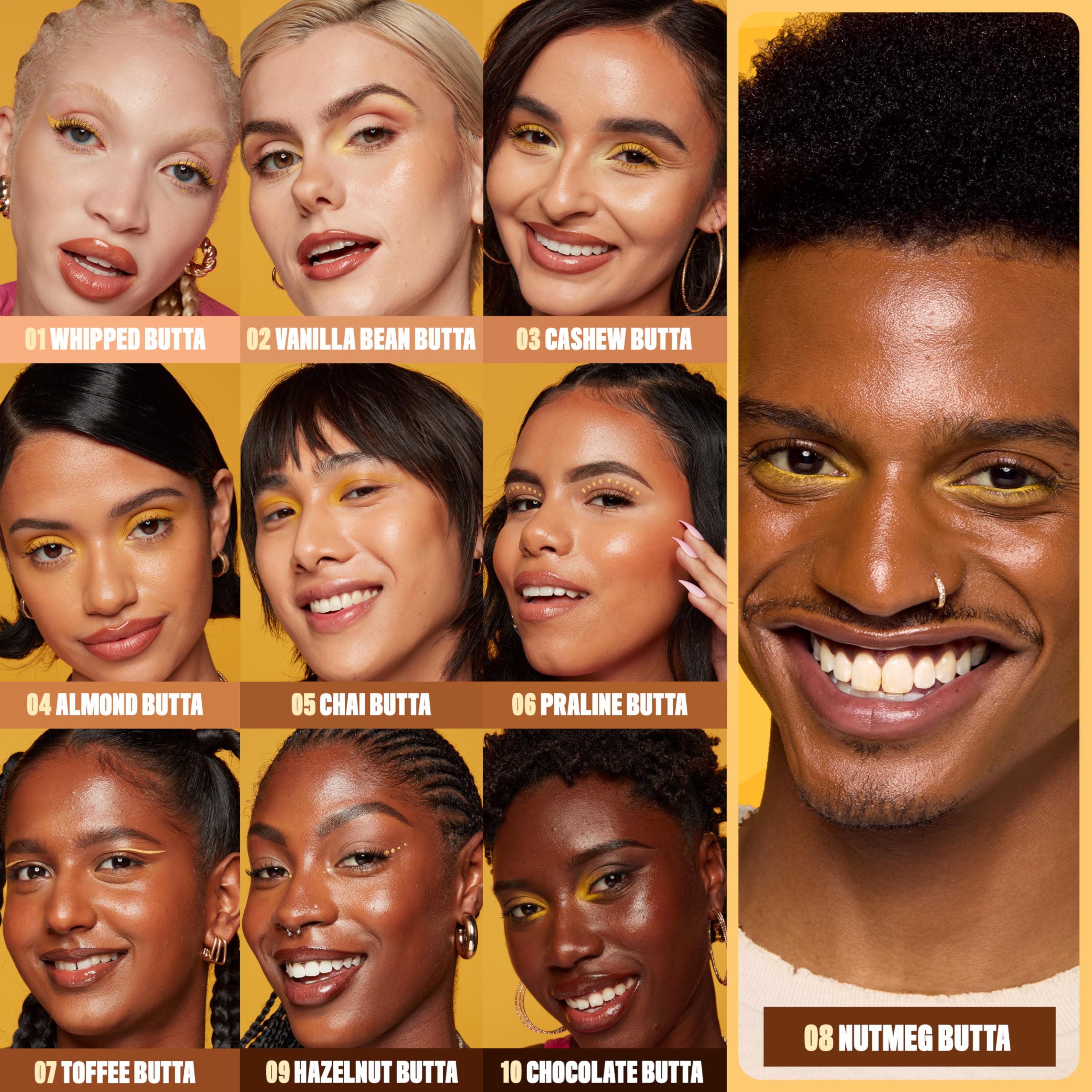 NYX PROFESSIONAL MAKEUP Shea and Mango Butter ingredient shot for hydration