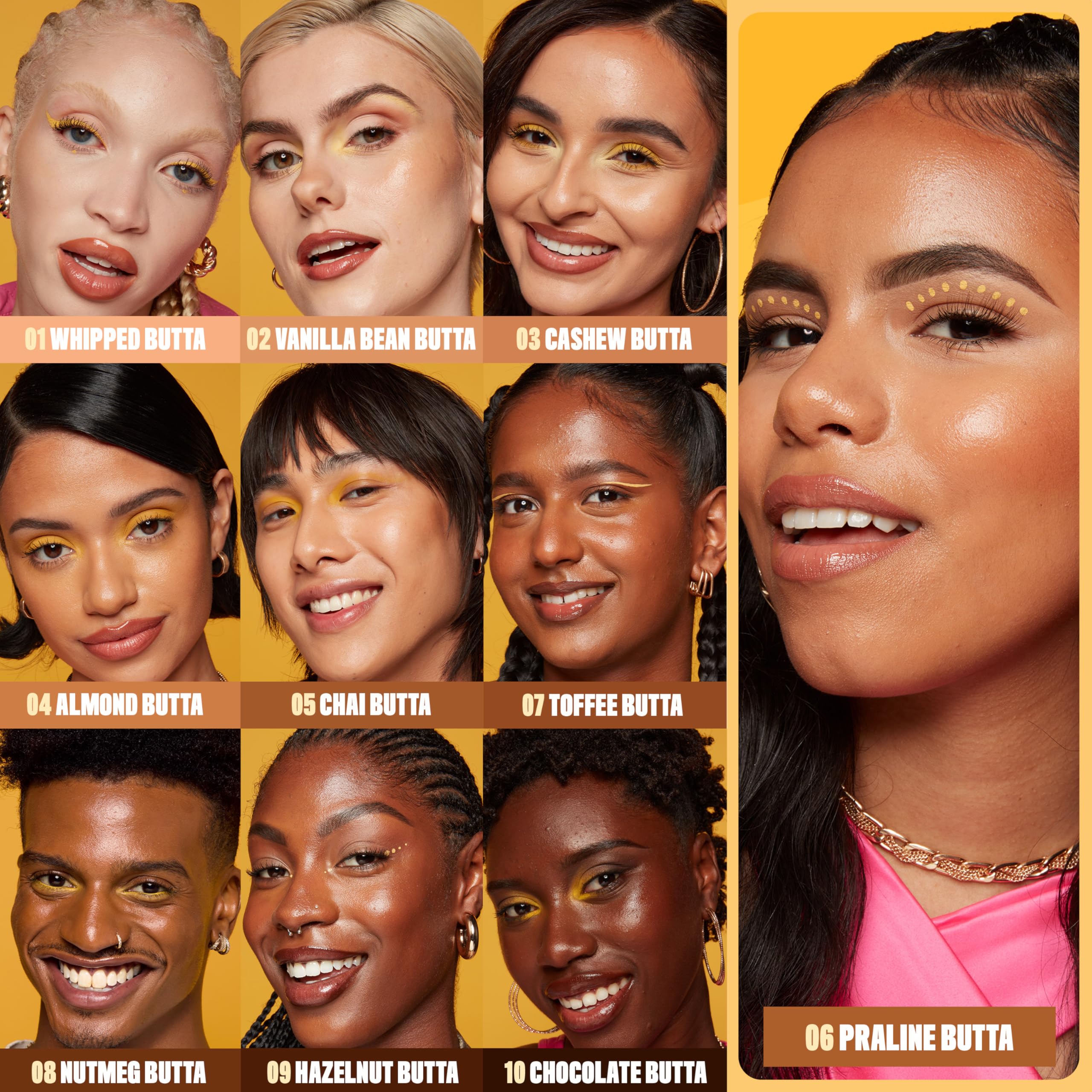 NYX PROFESSIONAL MAKEUP label close-up emphasizing SPF 30 and ingredients