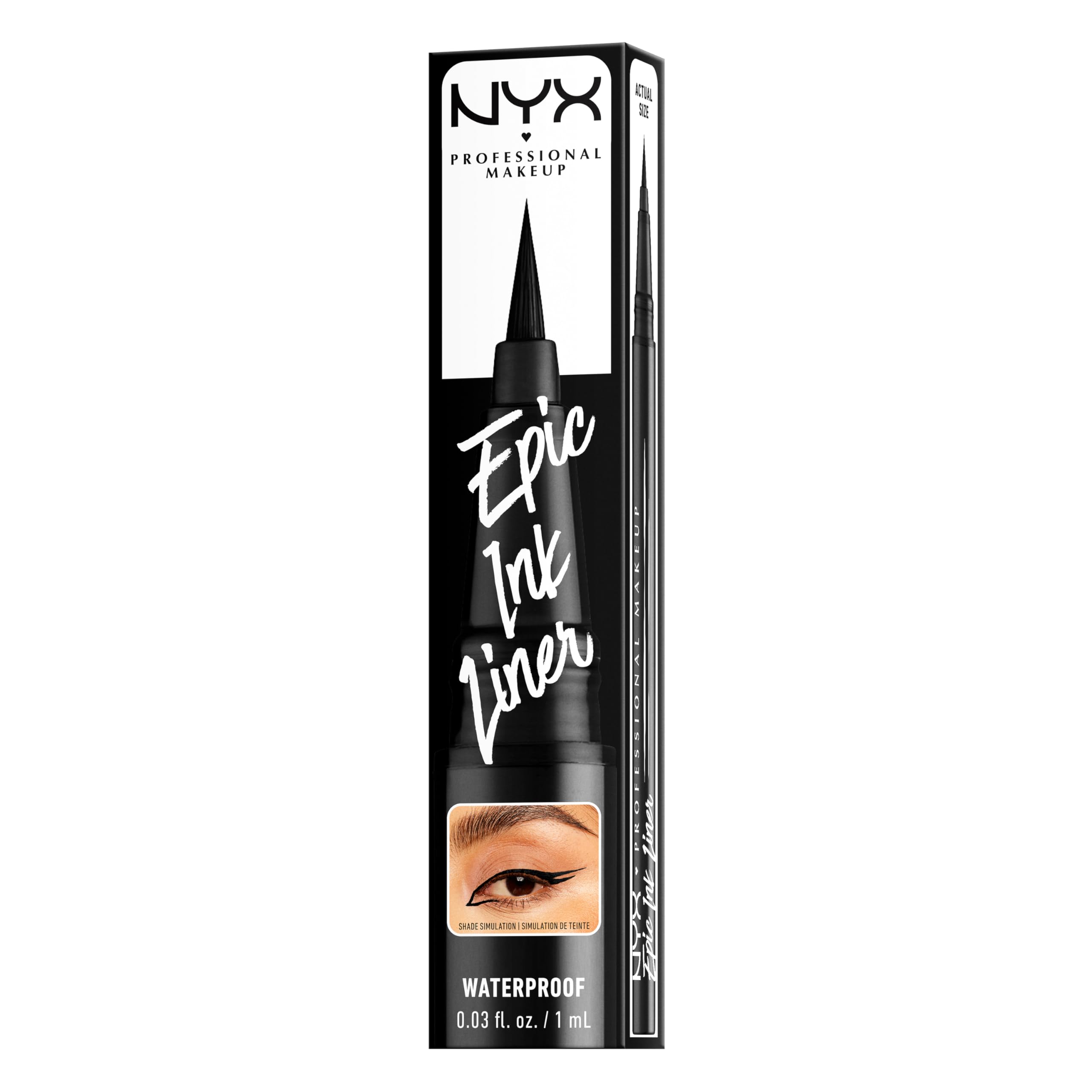 NYX Professional Makeup lifestyle image of evening look showing long-lasting wear