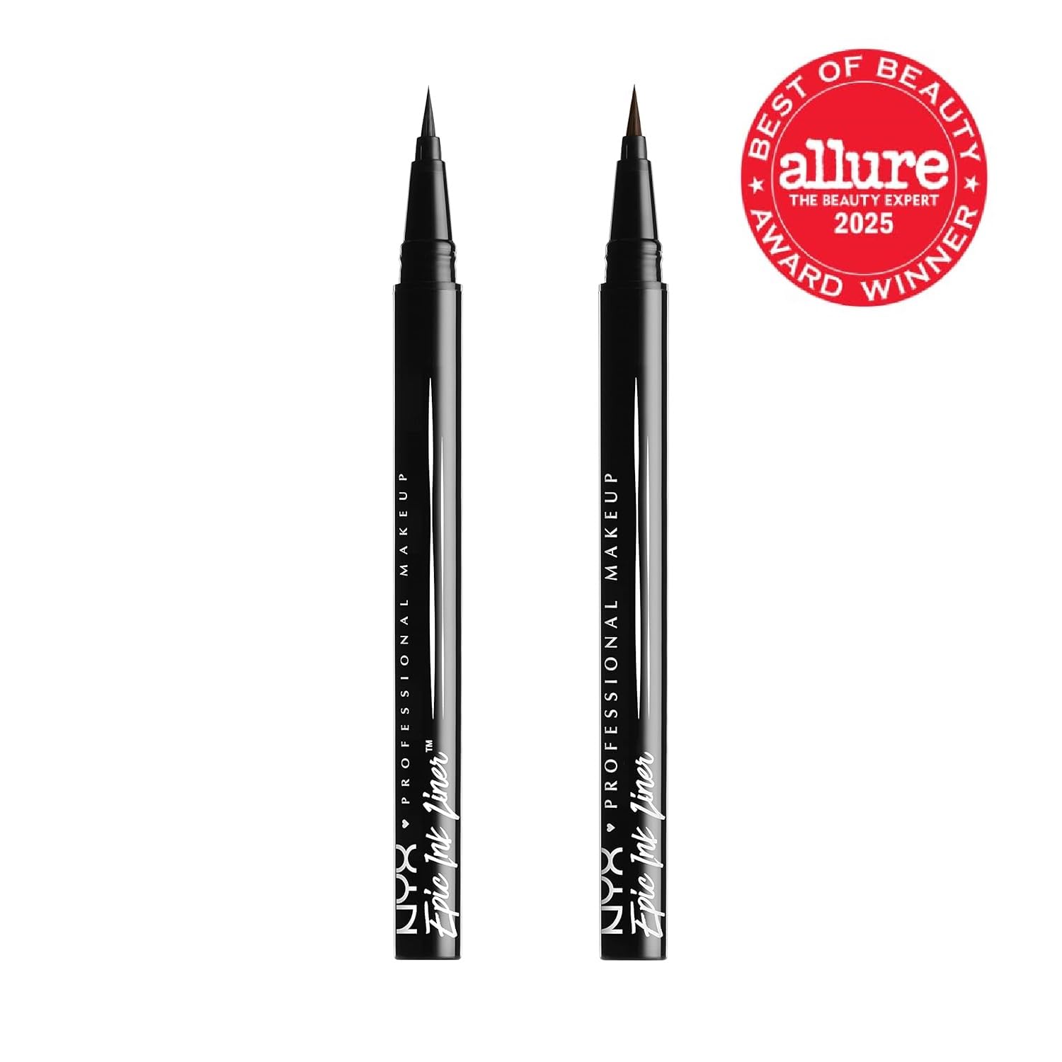 NYX Professional Makeup close-up of precision tip demonstrating controlled application